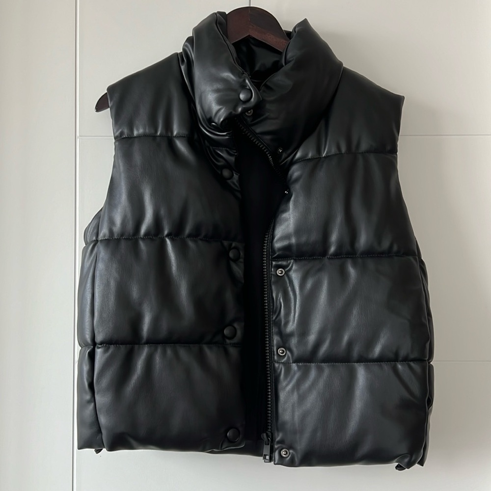 Zara Leather Vest